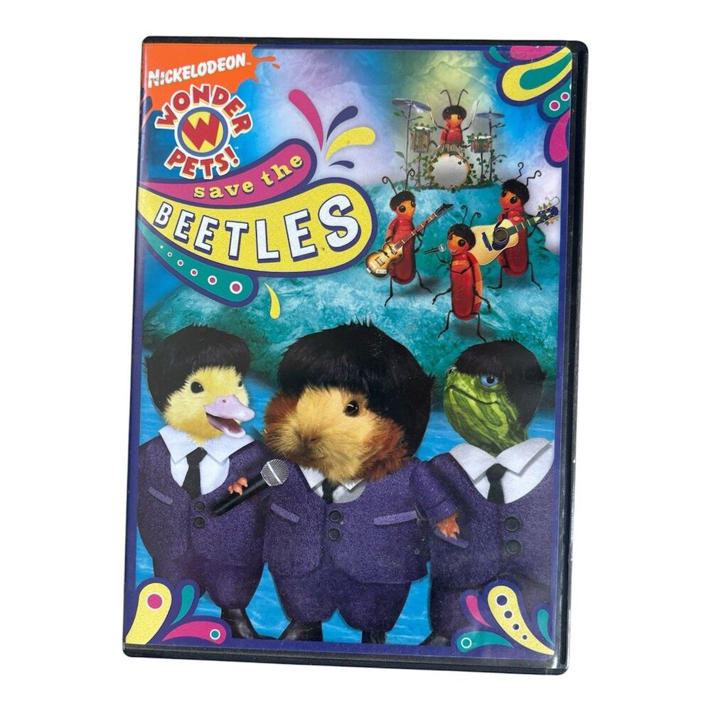 Nickelodeon Wonder Pets Save The Beetles DVD 2008 Kids Movie Animated Full